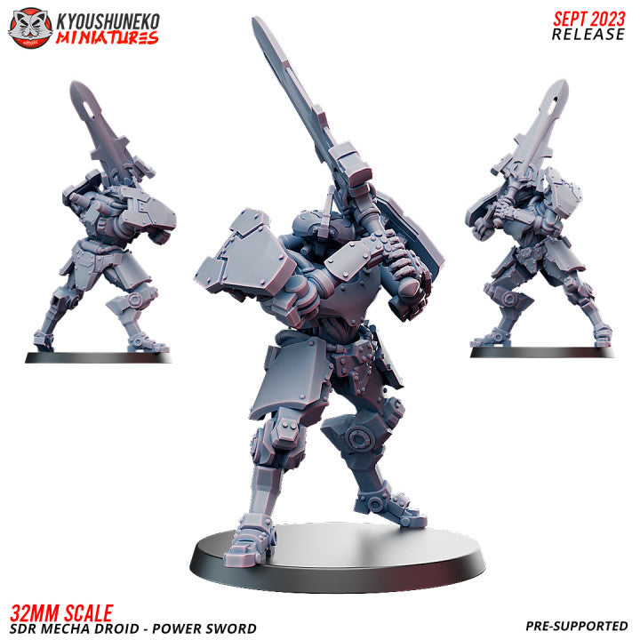 Sikh Desert Raiders Mecha Droid Power Weapon | Kyoushuneko 32mm Grimdark Wargaming Miniatures