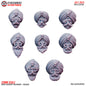 Sikh Desert Raider Head Bits | Kyoushuneko 32mm Grimdark Wargaming Miniatures Role Playing Miniatures