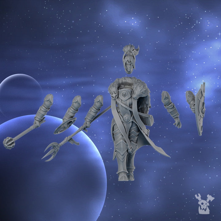 Silver Moon High Sister | DakkaDakka.store Grimdark Wargaming Miniatures Role Playing Miniatures