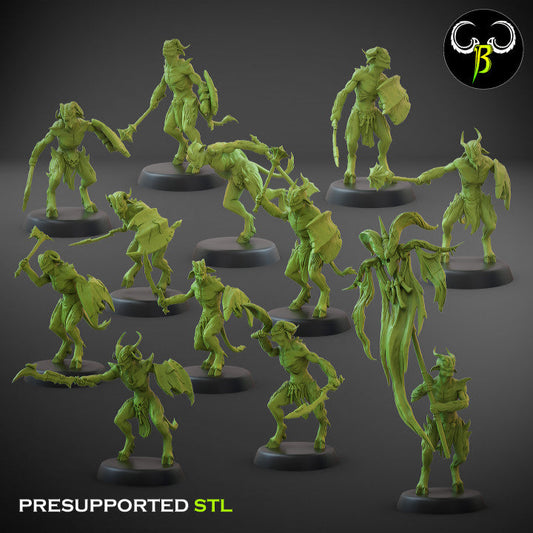 Fallen Beasts Soul Scavengers | Claybeast Creations 28mm Fantasy Wargaming Miniatures Role Playing Miniatures