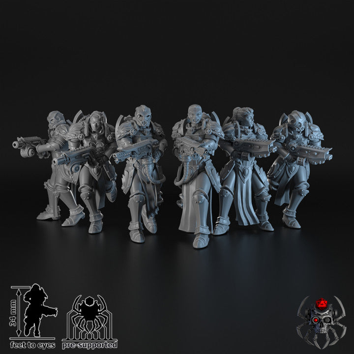 Widows of Retribution Special Weapons | EightLegsMiniatures Grimdark Wargaming Miniatures