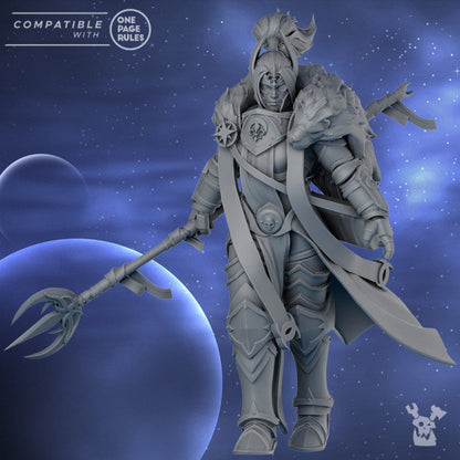 Silver Moon High Sister | DakkaDakka.store Grimdark Wargaming Miniatures Role Playing Miniatures