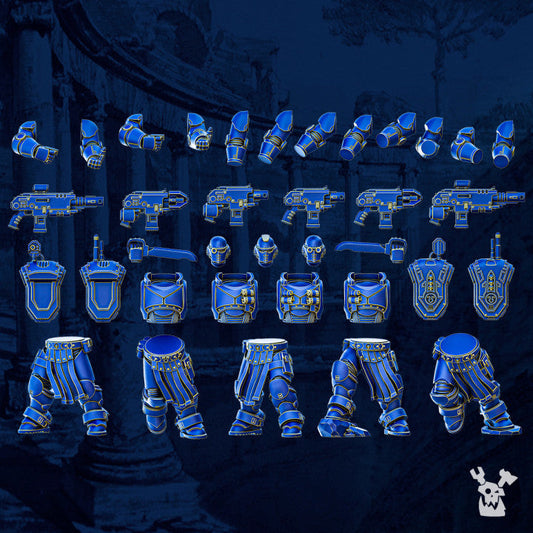 Legio Victrix Tacet Vestiga Build Kit | DakkaDakka.store Grimdark Wargaming Miniatures Role Playing Miniatures