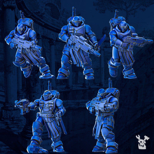 Legio Victrix Tacet Vestiga Prebuilt | DakkaDakka.store Grimdark Wargaming Miniatures Role Playing Miniatures