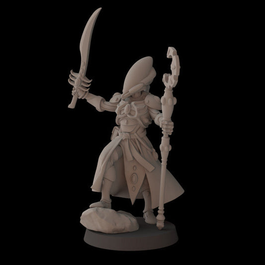 Space Elves Umbral Guide | Fantasy Cult 32mm Grimdark Wargaming Miniatures Role Playing Miniatures