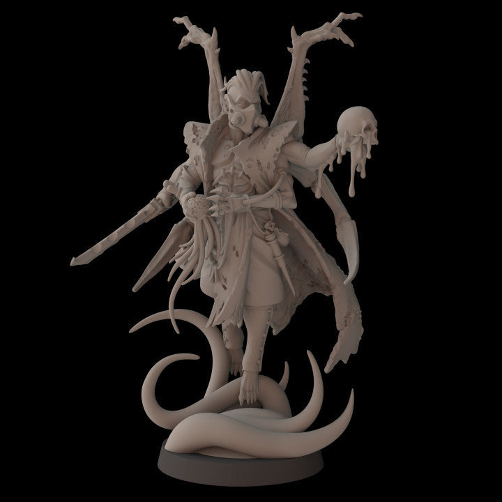 Space Elves Vivisector Master | Fantasy Cult 32mm Grimdark Wargaming Miniatures Role Playing Miniatures