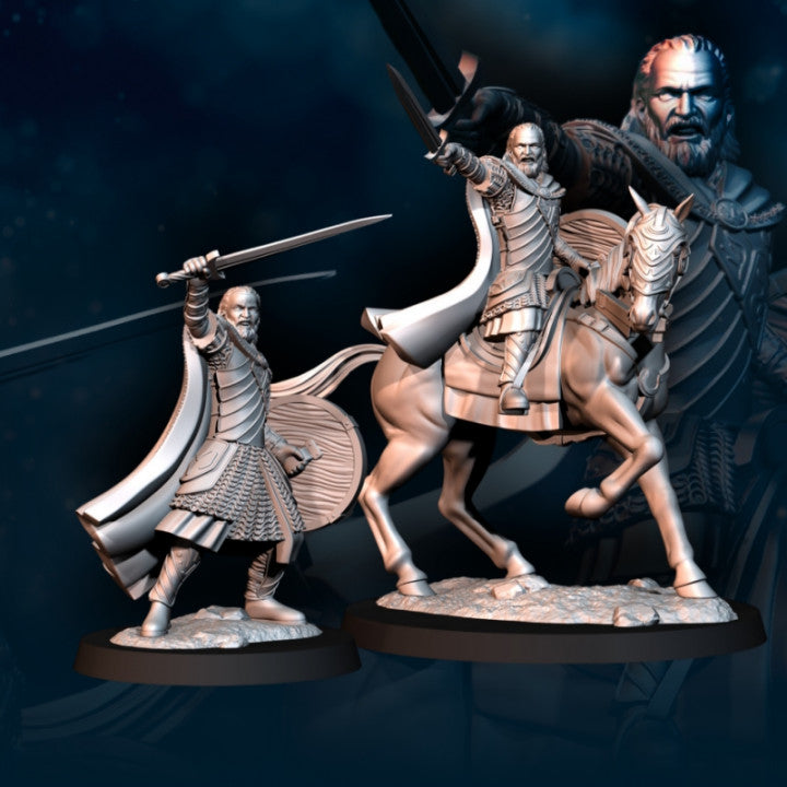 West Human King | Davale Games 25mm Fantasy Wargaming Miniatures