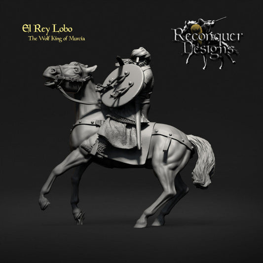 El Rey Lobo | Reconquer Designs 28mm Historical Wargaming Miniatures Role Playing Miniatures