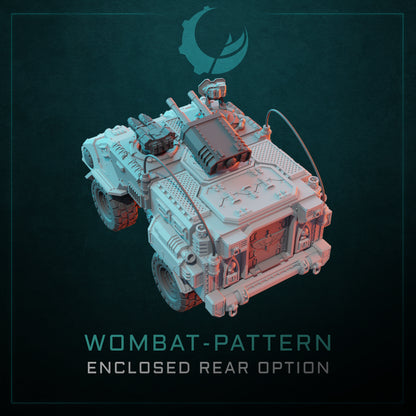 WOMBAT-PATTERN UPGRADE KIT | Maelstrom Designworks Grimdark Wargaming Miniatures