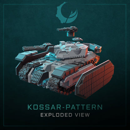 KOSSAR-PATTERN MAIN BATTLE RANK | Maelstrom Designworks Grimdark Wargaming Miniatures