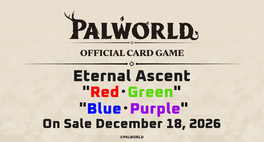 [Palworld OFFICIAL CARD GAME] TD03 Eternal Ascent Red・Green Trial Deck PREORDER