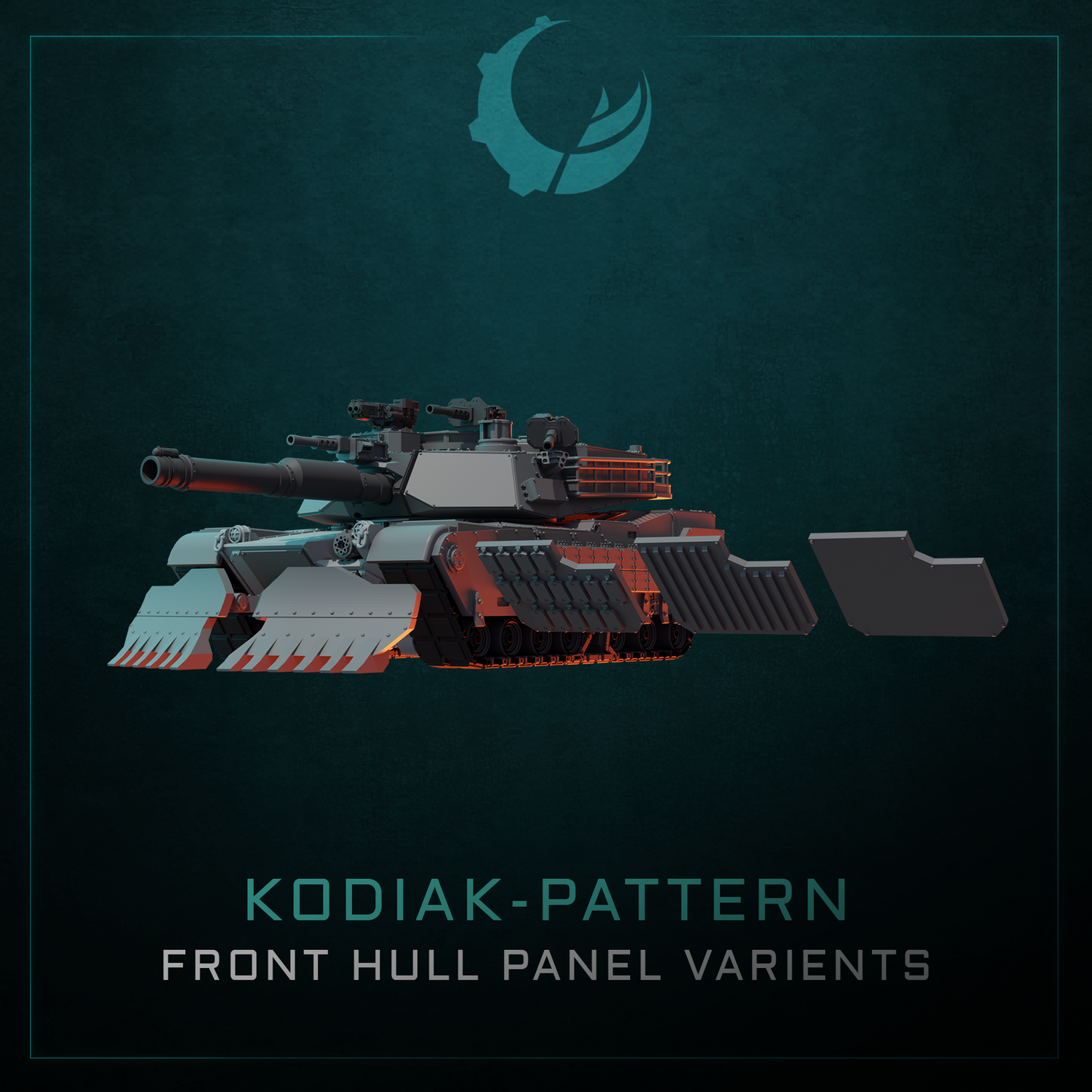 KODIAK-PATTERN MAIN BATTLE TANK | Maelstrom Designworks Grimdark Wargaming Miniatures