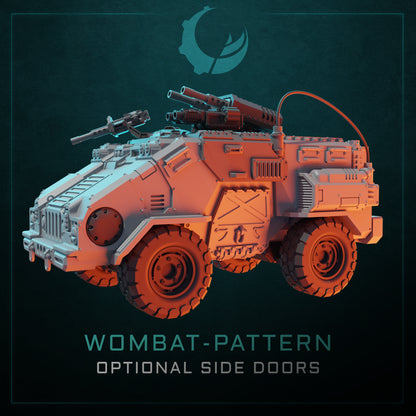 WOMBAT-PATTERN UPGRADE KIT | Maelstrom Designworks Grimdark Wargaming Miniatures