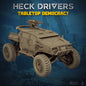 Heckdivers: Democratic Delivery Car | Skullforge Studios 32mm Wargaming Miniatures Role Playing Miniatures