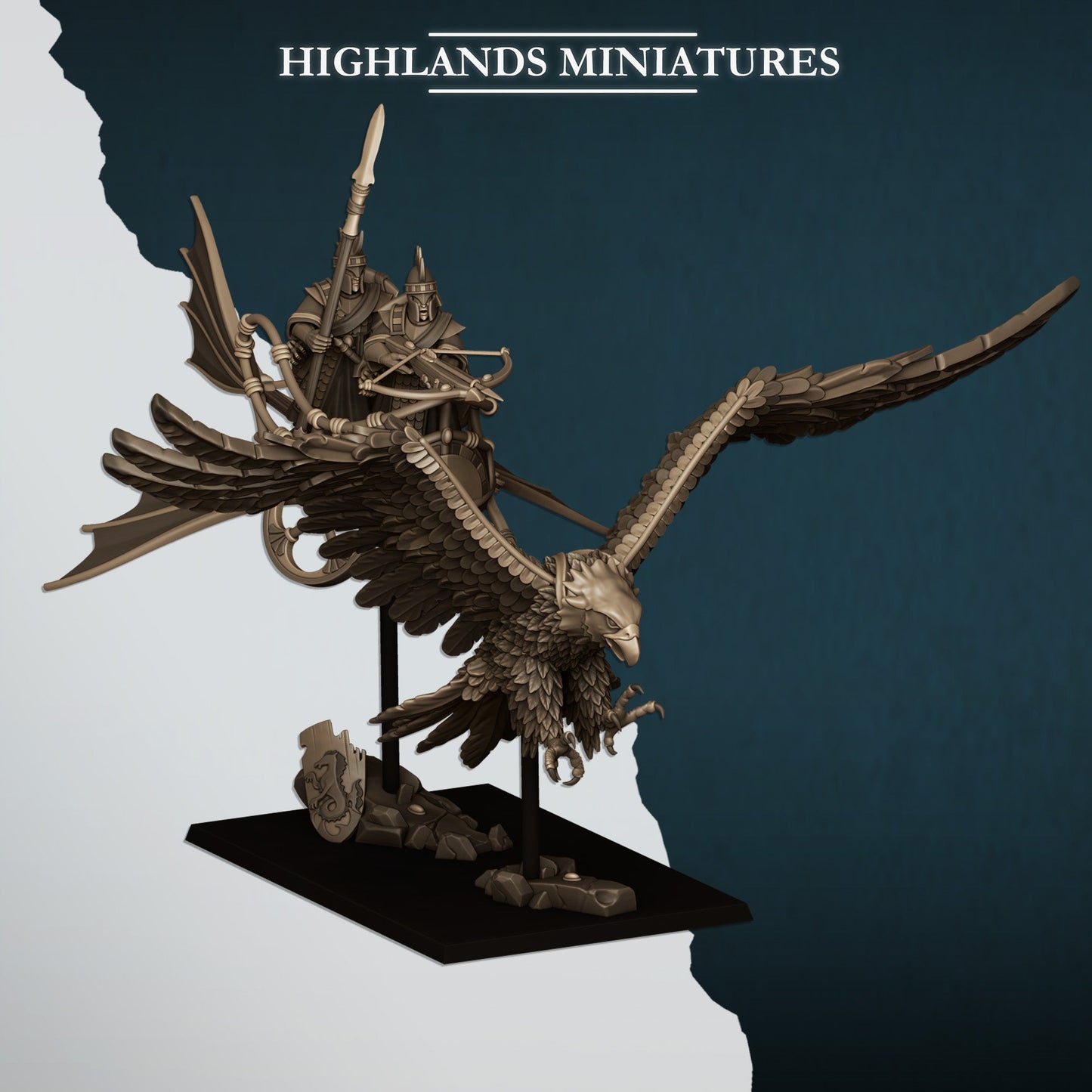 Aegean Elves Sea Ballista | Highlands Miniatures 28/32mm Fantasy Wargaming Miniatures Role Playing Miniatures