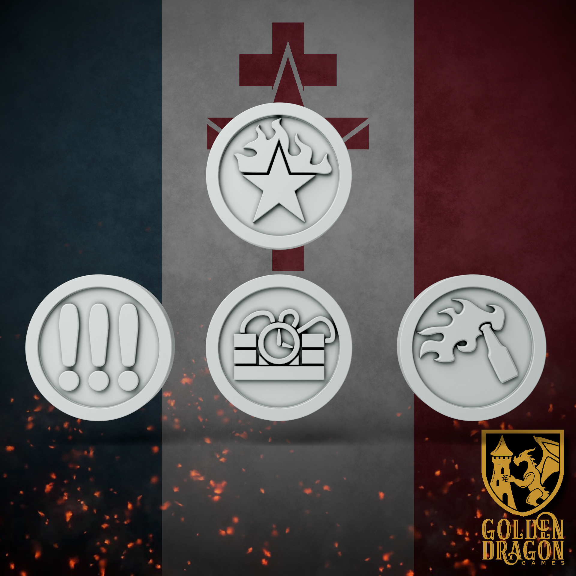 New French Republic Agent Fabien | Golden Dragon Games Weird WW2 Role Playing Miniatures