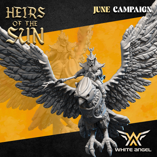 High Elf Great Eagle Archmage | White Angel 28/32mm Fantasy Wargaming Miniatures
