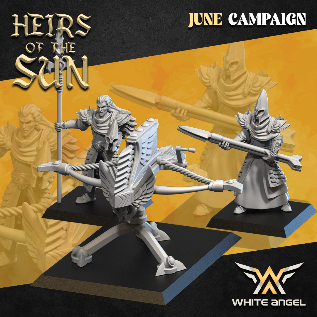 High Elf Crossbow | White Angel 28/32mm Fantasy Wargaming Miniatures