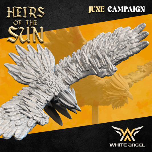 High Elf Frost Phoenix | White Angel 28/32mm Fantasy Wargaming Miniatures