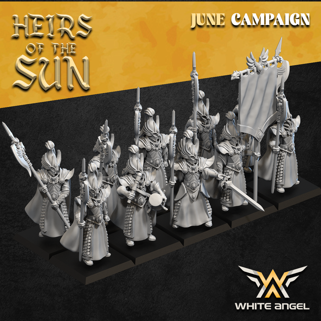 High Elf Imperial Guard | White Angel 28/32mm Fantasy Wargaming Miniatures