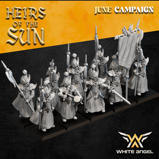 High Elf Imperial Guard | White Angel 28/32mm Fantasy Wargaming Miniatures