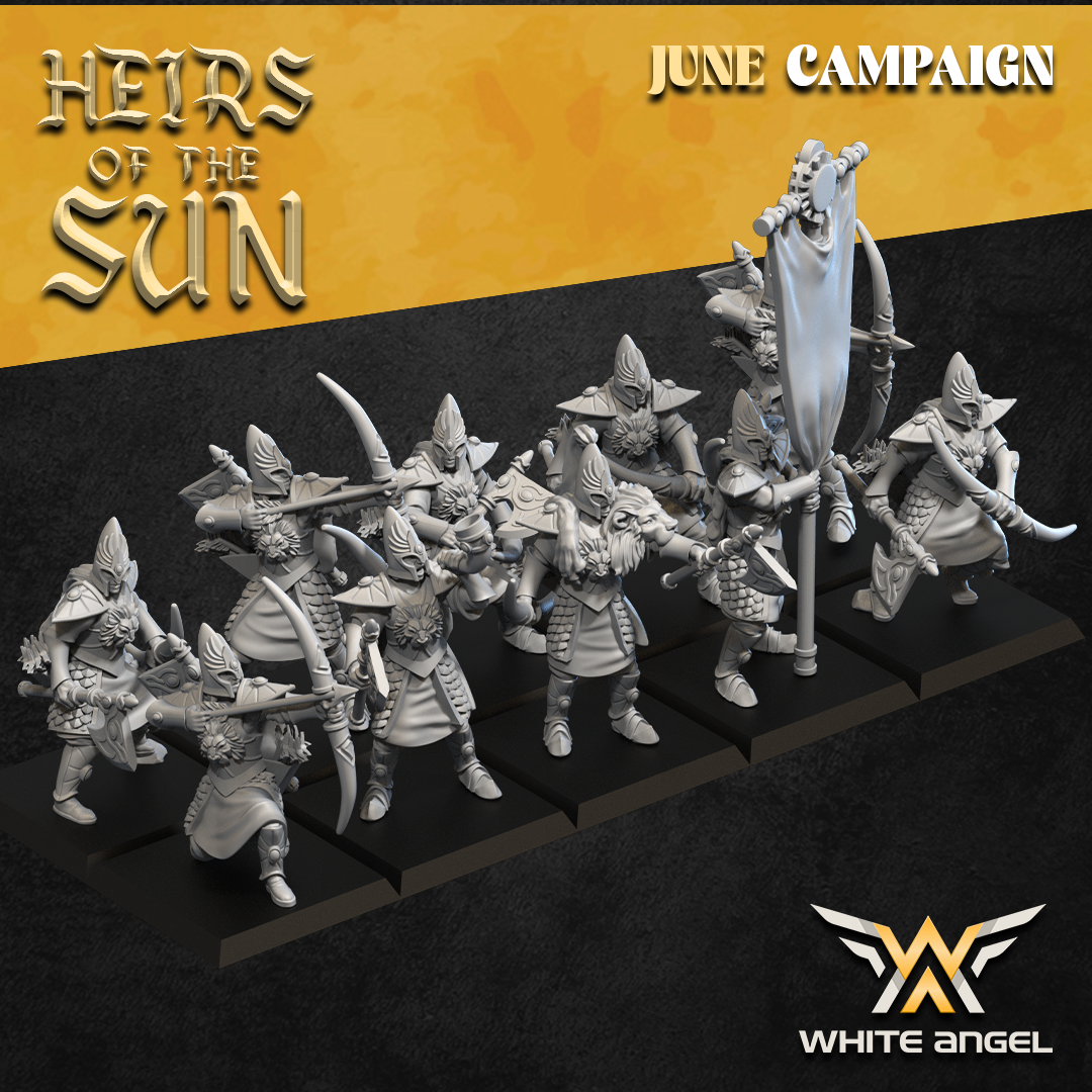 High Elf Lion Scouts | White Angel 28/32mm Fantasy Wargaming Miniatures