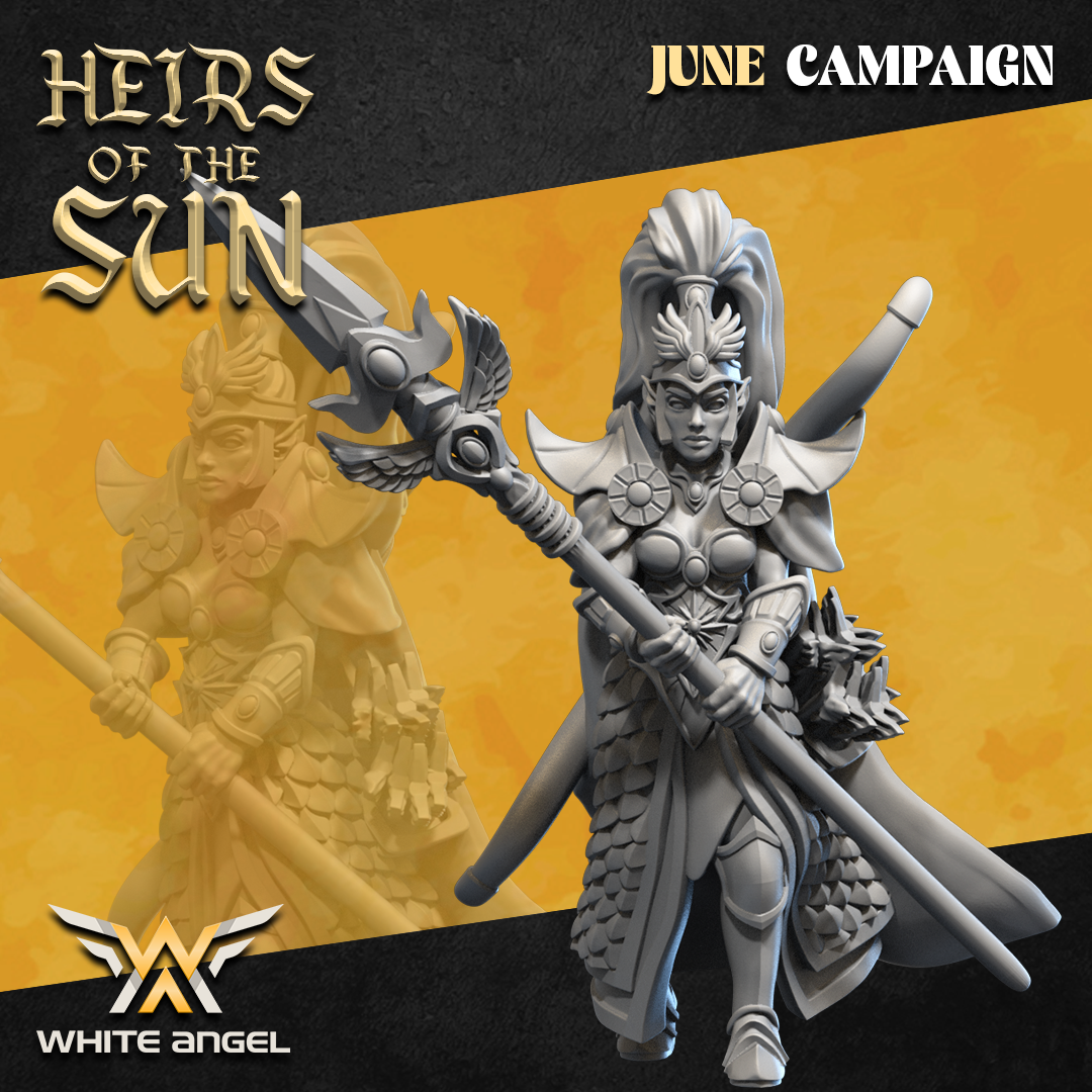 High Elf Mother Guard | White Angel 28/32mm Fantasy Wargaming Miniatures