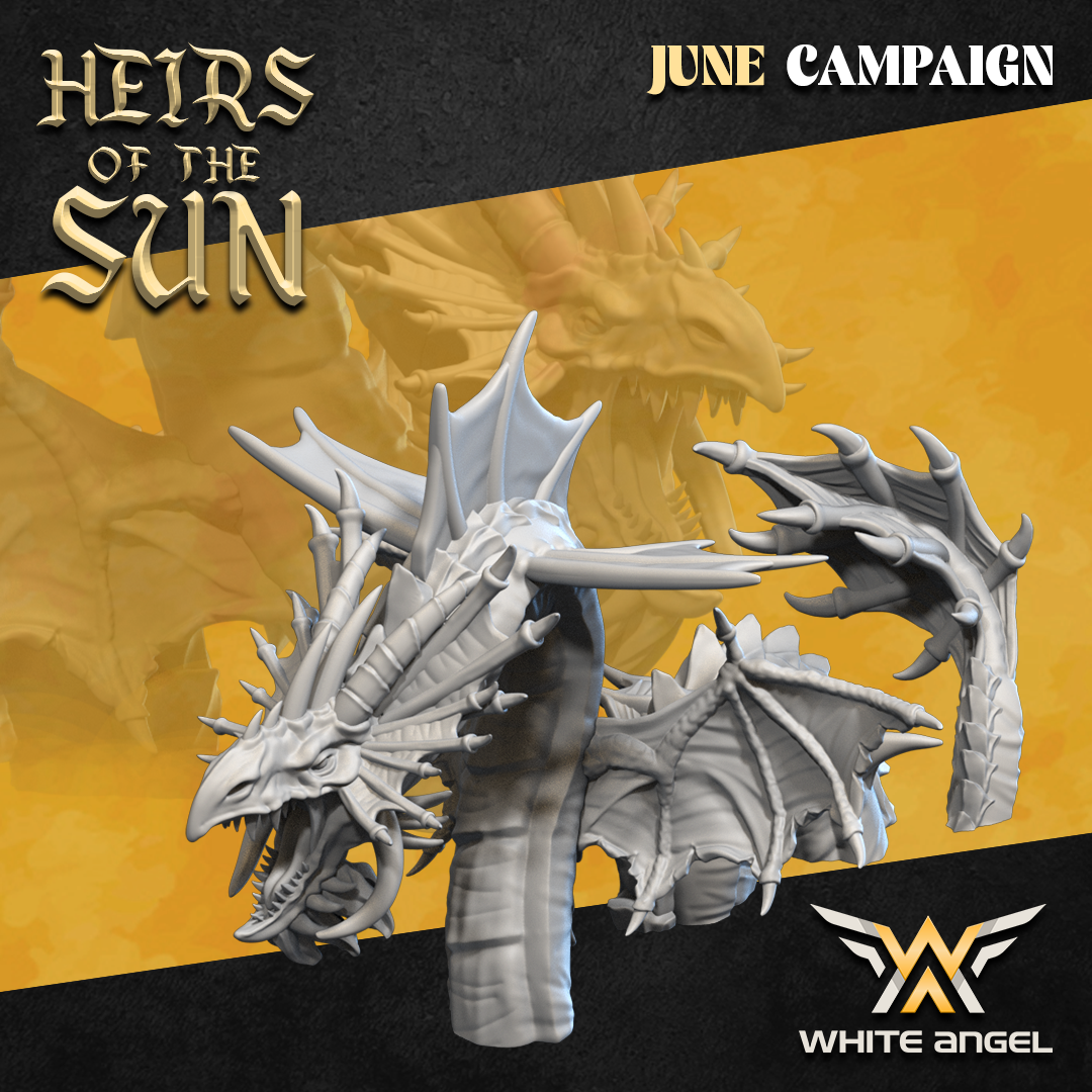 High Elf Ocean Dragon | White Angel 28/32mm Fantasy Wargaming Miniatures