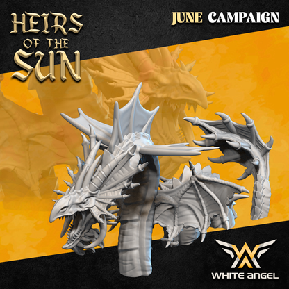 High Elf Ocean Dragon | White Angel 28/32mm Fantasy Wargaming Miniatures