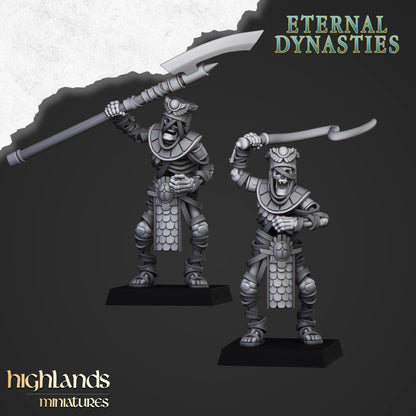 Eternal Dynasties Eternal Guard Chariots | Highlands Miniatures 28/32mm Fantasy Wargaming Miniatures Role Playing