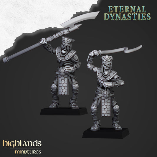Eternal Dynasties Eternal Guard Chariots | Highlands Miniatures 28/32mm Fantasy Wargaming Miniatures Role Playing