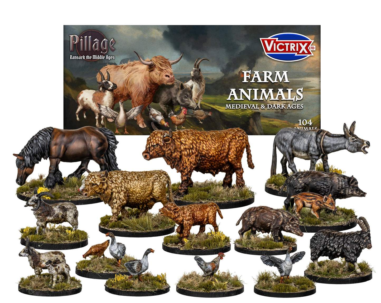 Medieval Farm Animals - Victrix