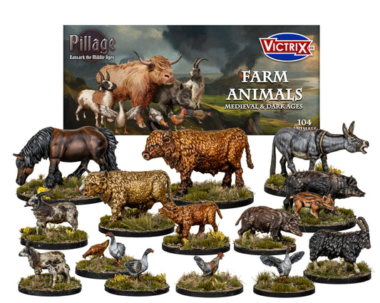 Medieval Farm Animals - Victrix