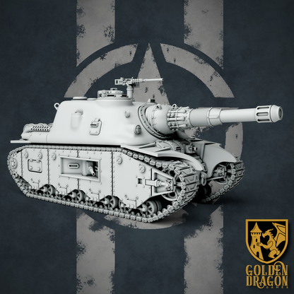 United States of America M54 Bruin Heavy Tank Destroyer | Golden Dragon Games Weird WW2 Role Playing Miniatures