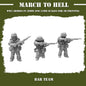 WW2 UNITES STATES MARINES (USM) BAR TEAM | 3DBreed 15mm Wargaming Miniatures