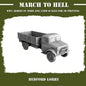WW2 BRITISH ARMY BEDFORD LORRY | 3DBreed 15mm Wargaming Miniatures