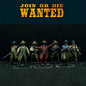 JOIN OR DIE WANTED BLAXPLOTATION | 3D Breed 28mm Wild West Wargaming Miniatures