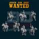 JOIN OR DIE WANTED BOUNTY HUNTERS RIDERS | 3D Breed 28mm Wild West Wargaming Miniatures