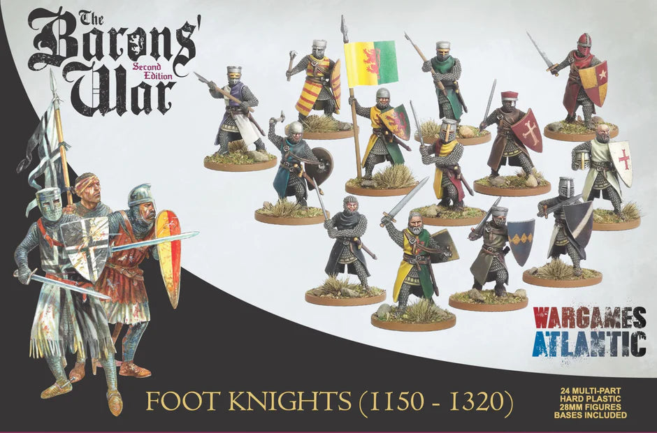 Barons' War Foot Knights - RESTOCK PREORDER
