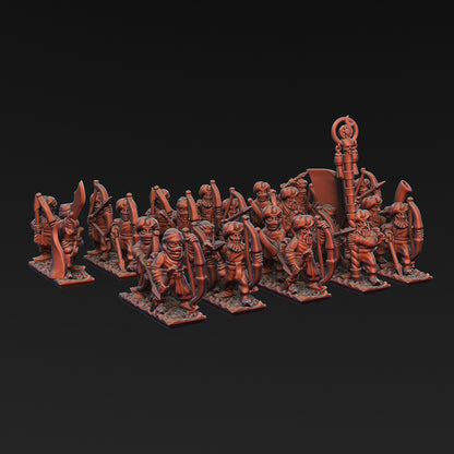 Araby Bows Unit | Greenskin Miniatures 10Mm Fantasy Wargaming Role Playing