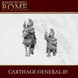 Carthaginian General | 3DBreed 15mm Wargaming Miniatures Role Playing Miniatures
