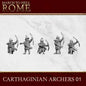 Carthaginian Archers | 3DBreed 15mm Wargaming Miniatures Role Playing Miniatures