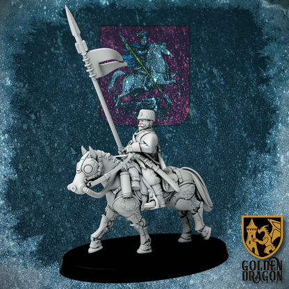 Russian Empire Cossack Cavalry | Golden Dragon Games Weird WW2 Role Playing Miniatures