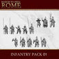 Carthaginian Infantry | 3DBreed 15mm Wargaming Miniatures Role Playing Miniatures