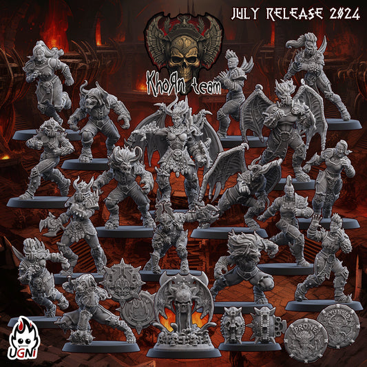 Korne Fantasy Football Team | Ugni Miniatures Role Playing Miniatures