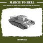 WW2 BRITISH ARMY CROMWELL | 3DBreed 15mm Wargaming Miniatures