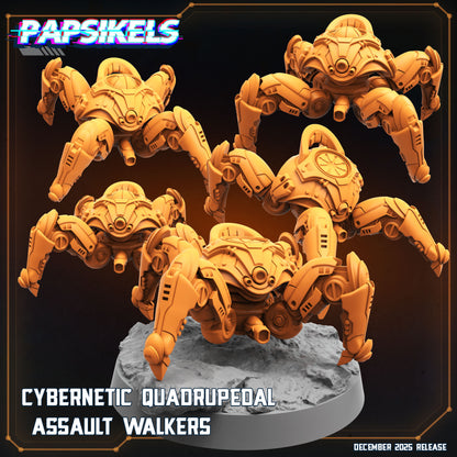 Sapients Assault Walkers | Papsikels 32mm Sci Fi Miniatures