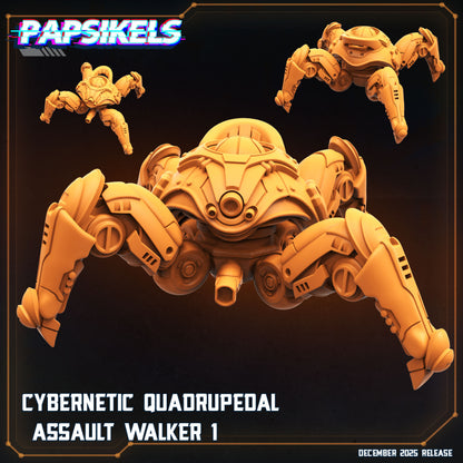 Sapients Assault Walkers | Papsikels 32mm Sci Fi Miniatures