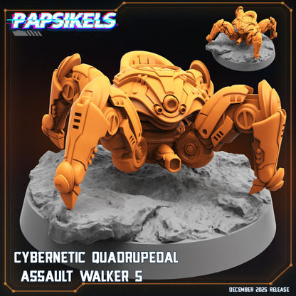 Sapients Assault Walkers | Papsikels 32mm Sci Fi Miniatures