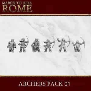 Celtic Archers | 3DBreed 15mm Wargaming Miniatures Role Playing Miniatures